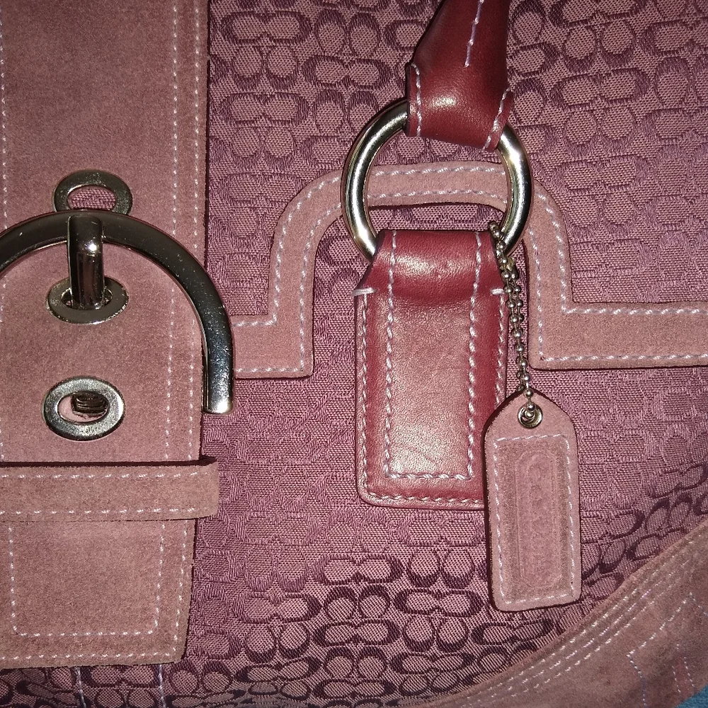Coach canvas signature Soho satchel. 3648_3